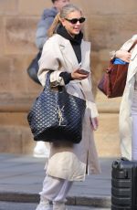 ARABELLA CHI Leaves Her Hotel in Manchester 03/29/2024