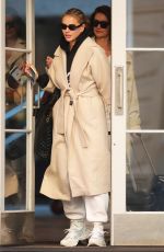 ARABELLA CHI Leaves Her Hotel in Manchester 03/29/2024