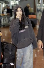 ARIANA GREENBLATT Arrives at Charles de Gaulle Airport in Paris 03/03/2024