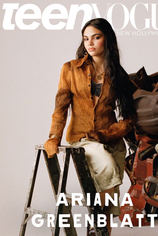 ARIANA GREENBLATT for Teen Vogue New Hollywood Issue, March 2024