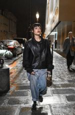 ARIANA GREENBLATT Out at Rue de Rivoli at Paris Fashion Week 03/05/2024