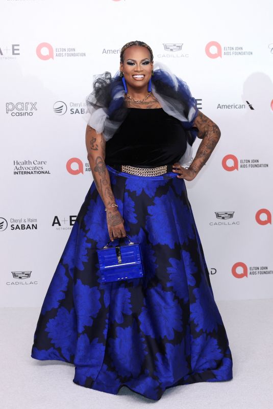 ASHLEE MARIE PRESTON at 32nd Annual Elton John AIDS Foundation Academy Awards Viewing Party in West Hollywood 03/10/2024