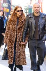 ASHLEE SIMPSON and Evan Ross Out in New York 03/25/2024