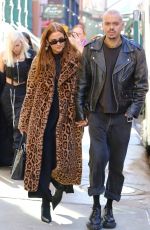 ASHLEE SIMPSON and Evan Ross Out in New York 03/25/2024