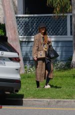 ASHLEE SIMPSON Heading to Her Home in Los Angeles 03/13/2024