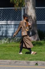ASHLEE SIMPSON Heading to Her Home in Los Angeles 03/13/2024
