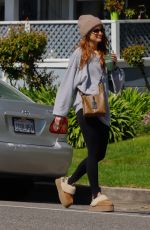 ASHLEE SIMPSON Out for an Erowan Smoothie in Los Angeles 02/28/2024