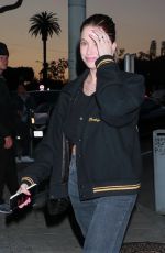 ASHLEY BENSON and Brandon Davis Out for Dinner at Craig