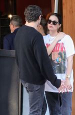 Ashley Benson and Brandon Davis Out in Los Angeles 03/08/2024