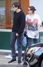 Ashley Benson and Brandon Davis Out in Los Angeles 03/08/2024