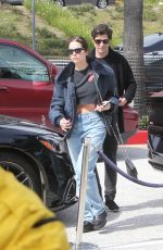 ASHLEY BENSON and Brandon Davis Out in Los Angeles 03/16/2024