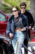 ASHLEY BENSON and Brandon Davis Out in Los Angeles 03/16/2024