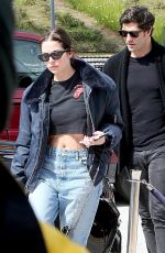 ASHLEY BENSON and Brandon Davis Out in Los Angeles 03/16/2024