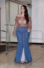 ASHLEY GRAHAM Leaves CBS Studios in New York 03/06/2024