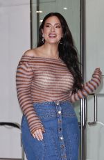 ASHLEY GRAHAM Leaves CBS Studios in New York 03/06/2024