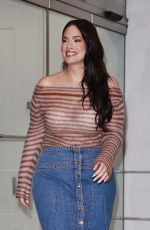 ASHLEY GRAHAM Leaves CBS Studios in New York 03/06/2024