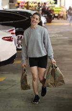 ASHLEY GREENE Shopping at Whole Foods in Los Angeles 02/29/2024