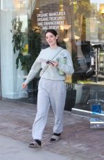 ASHLEY GRENE Leaves an Nail Salon in Studio City 03/12/2024