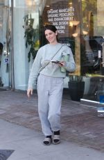 ASHLEY GRENE Leaves an Nail Salon in Studio City 03/12/2024