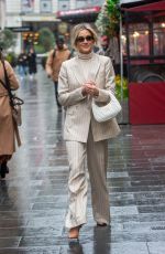 ASHLEY ROBERTS Arrives at Global Radio in London 02/29/2024