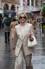 ASHLEY ROBERTS Arrives at Global Radio in London 02/29/2024