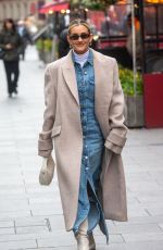 ASHLEY ROBERTS Leaves Global Radio in London 03/05/2024