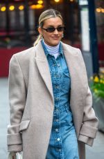 ASHLEY ROBERTS Leaves Global Radio in London 03/05/2024