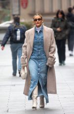 ASHLEY ROBERTS Leaves Global Radio in London 03/05/2024