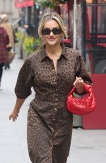 ASHLEY ROBERTS Leaves Globe Radio Studios in London 03/07/2024