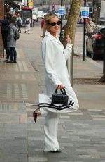 ASHLEY ROBERTS Leaves Heart Breakfast in London 03/06/2024