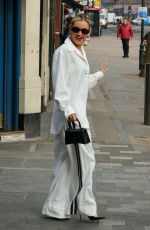 ASHLEY ROBERTS Leaves Heart Breakfast in London 03/06/2024