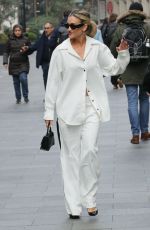 ASHLEY ROBERTS Leaves Heart Breakfast in London 03/06/2024