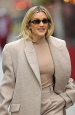ASHLEY ROBERTS Leaves Heart Radio in London 03/13/2024