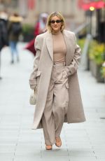 ASHLEY ROBERTS Leaves Heart Radio in London 03/13/2024