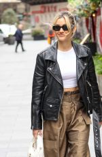 ASHLEY ROBERTS Leaves Heart Radio Studios in London 03/19/2024