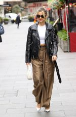 ASHLEY ROBERTS Leaves Heart Radio Studios in London 03/19/2024