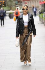 ASHLEY ROBERTS Leaves Heart Radio Studios in London 03/19/2024