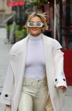 ASHLEY ROBERTS Out in London 03/14/2024