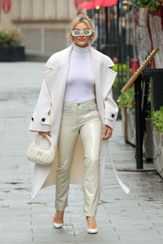ASHLEY ROBERTS Out in London 03/14/2024