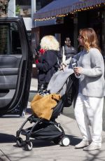 ASHLEY TISDALE and Christopher French Out in New York 03/08/2024