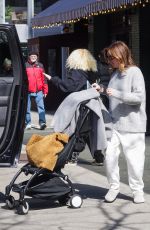 ASHLEY TISDALE and Christopher French Out in New York 03/08/2024