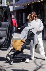 ASHLEY TISDALE and Christopher French Out in New York 03/08/2024