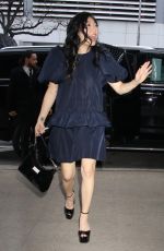 AWKWAFINA Arrives at Drew Barrymore Show in New York 03/07/2024