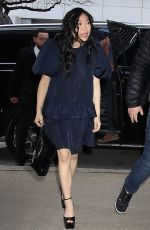 AWKWAFINA Arrives at Drew Barrymore Show in New York 03/07/2024