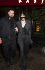 BARBARA PALVIN Arrives at Robert Mapplethorpe Opening Evening in Paris 03/02/2024
