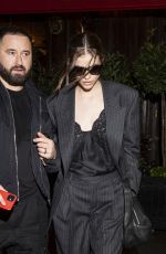 BARBARA PALVIN Arrives at Robert Mapplethorpe Opening Evening in Paris 03/02/2024