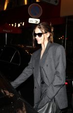 BARBARA PALVIN Arrives at Robert Mapplethorpe Opening Evening in Paris 03/02/2024