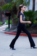 BELLA HADID Leaves a Photoshoot in Hollywood Hills 03/13/2024