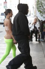 BIANCA CENSORI and Kanye West Heading to a Business Meeting in Hollywood 03/18/2024