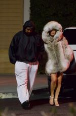 BIANCA CENSORI and Kanye West Leaves a Movie Theater in Los Angeles 03/29/2024